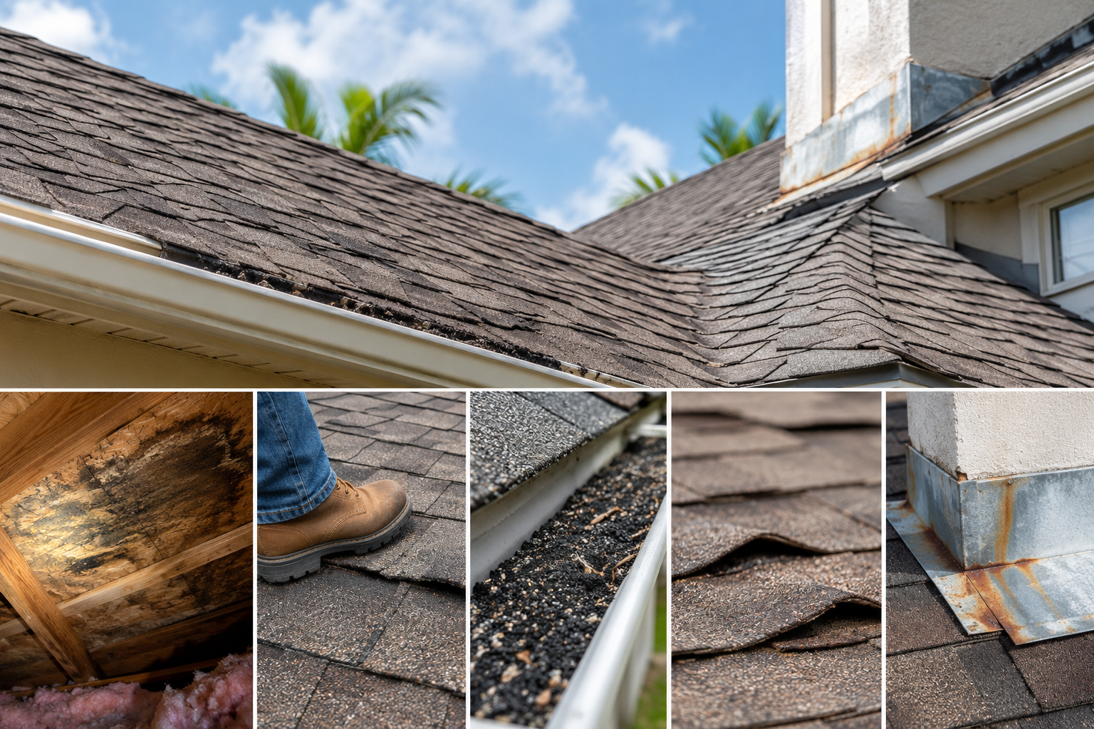 Read more about the article The Hidden Signs of Water Damage: What’s Happening Under Your Shingles?